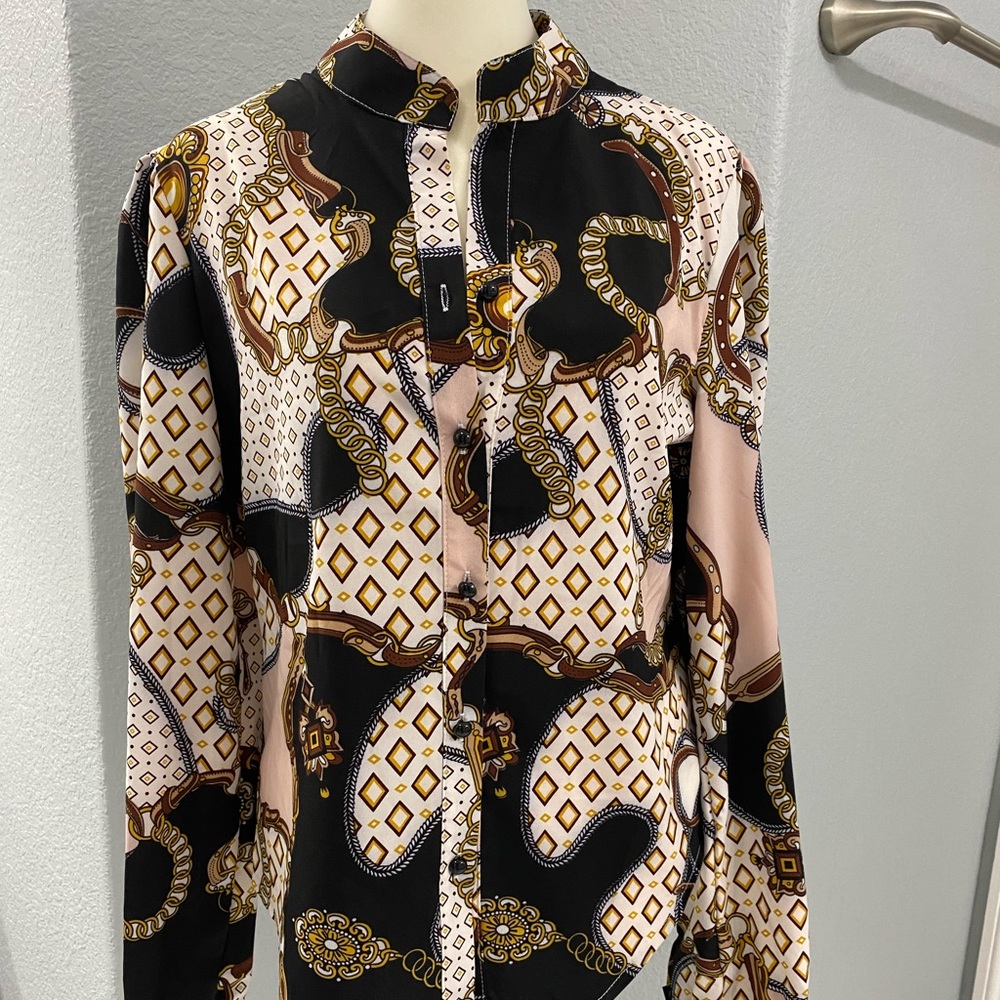 Long sleeve blouse